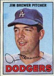 1967 Topps Baseball Cards      031      Jim Brewer